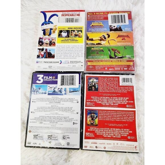 Family Children Movie Lot DVD New and Sealed - Picture 2 of 2